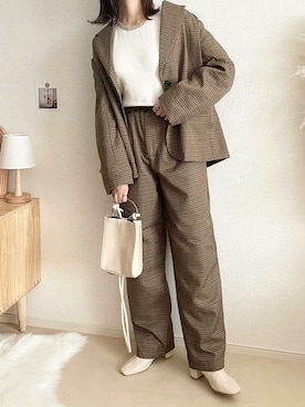 TOMOさん（レディース・154cm）の秋コーディネート