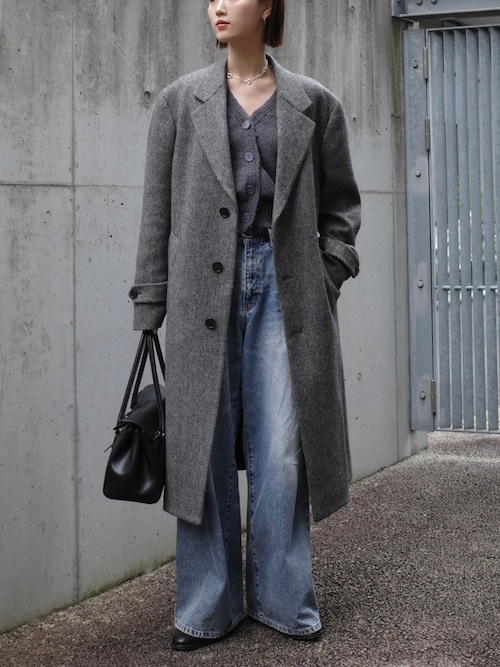 ✦ AKTE（アクテ）ワイドデニム　サイズ1 / 完売サイズ / 新品タグ付き ストレートワイドデニムパンツ | AKTE