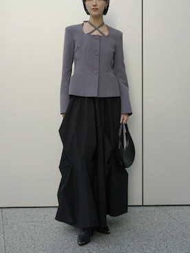 「Ameri（アメリ）のアイテム」を使った、K A R E Nさん（レディース・167cm）の春コーディネート