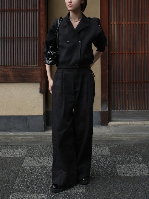 TODAYFUL/トゥデイフル】Lightweight Tuck Trousers/タックトラウザー