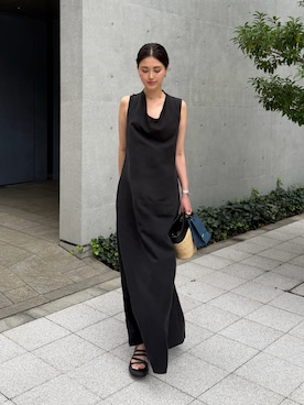 「CAMPER（カンペール）のアイテム」を使った、K A R E Nさん（レディース・167cm）の夏コーディネート