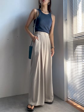 K A R E Nさん（レディース・167cm）の夏コーディネート