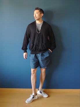 「PLEATS PLEASE（プリーツプリーズ）のアイテム」を使った、cdgさん（メンズ・173cm）の春コーディネート