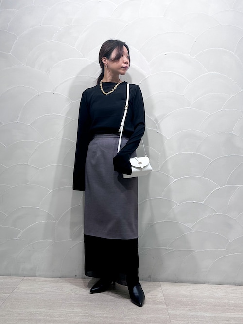 セール】スリーブスリットニットプルオーバー（ニット/セーター  