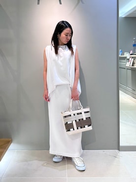 「Rougevif」｜「アイテム（バッグ）」を使った、yuguさん（レディース・149cm）の春コーディネート