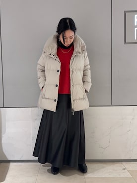 「Pyrenex（ピレネックス）のアイテム」を使った、yuguさん（レディース・149cm）の秋コーディネート