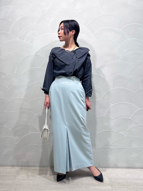 新品未使用★Rouge vif ウエスト切り替えスリットスカート 38サイズ Rouge vif スカート ウエスト切り替えスリットスカート