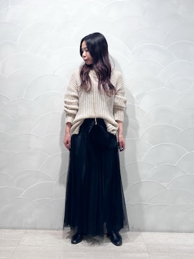 「Rougevif」｜yuguさん（レディース・149cm）の冬コーディネート