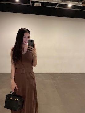「RESEXXY」｜「アイテム（その他）」を使った、RUIさん（レディース・165cm）の秋コーディネート