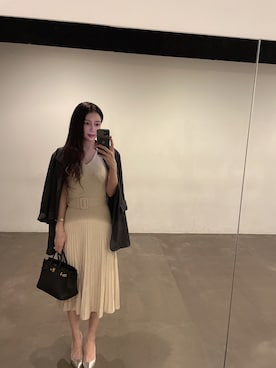 「RESEXXY」｜「アイテム（その他）」を使った、RUIさん（レディース・165cm）の秋コーディネート