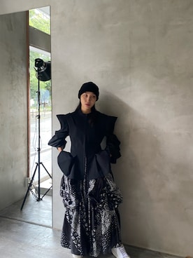 「アイテム（スニーカー）」を使った、ayakaさん（レディース・145cm）の秋コーディネート