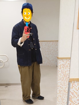 「卒業式コーデ」｜「アイテム（帽子）」を使った、nobumachine2000さん（メンズ・180cm）の春コーディネート