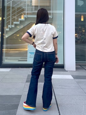 「ALAND（エーランド）のアイテム」を使った、Ｍ Ｏ Ｅ Ｋ Ｏさん（レディース・150cm）の夏コーディネート