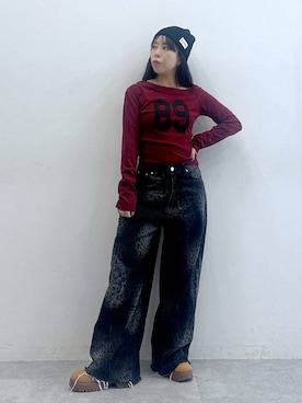 「ALAND（エーランド）のアイテム」を使った、Ｍ Ｏ Ｅ Ｋ Ｏさん（レディース・150cm）の秋コーディネート