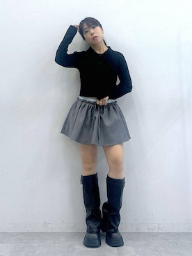 「ALAND（エーランド）のアイテム」を使った、Ｍ Ｏ Ｅ Ｋ Ｏさん（レディース・150cm）の秋コーディネート