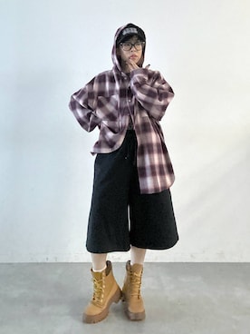 「アイテム（スウェットパンツ）」を使った、Ｍ Ｏ Ｅ Ｋ Ｏさん（レディース・150cm）の夏コーディネート