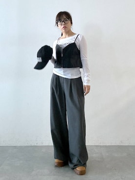 「アイテム（その他トップス）」を使った、Ｍ Ｏ Ｅ Ｋ Ｏさん（レディース・150cm）の夏コーディネート