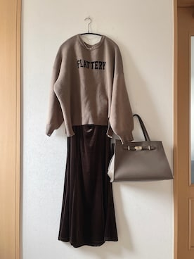 「SLOBE IENA」｜teey+さん（レディース・155cm）の冬コーディネート