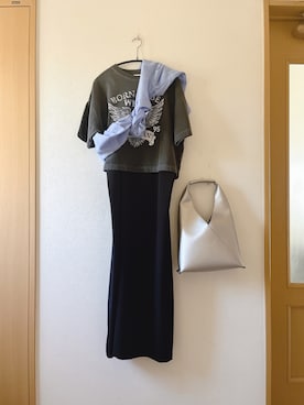 「Discoat」｜「アイテム（サンダル）」を使った、teey+さん（レディース・155cm）の夏コーディネート