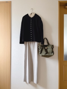 「sita parantica（シータパランティカ）のアイテム」を使った、teey+さん（レディース・155cm）の春コーディネート