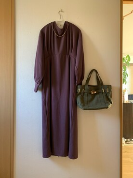 「sita parantica（シータパランティカ）のSITA PARANTICA CANVAS TOTE BAG（トートバッグ）」を使った、teey+さん（レディース・155cm）の秋コーディネート