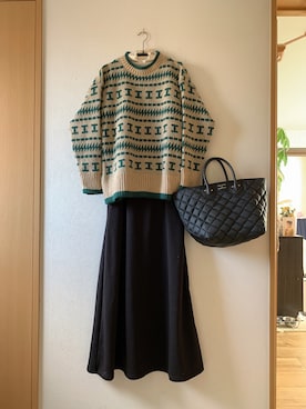 teey+さん（レディース・155cm）の冬コーディネート