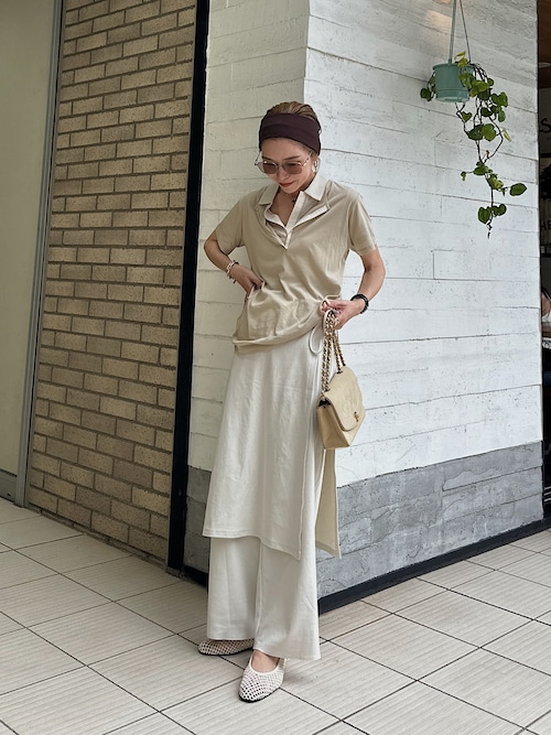 セール】ヘンリーポロレイヤードセットプルオーバー（Tシャツ