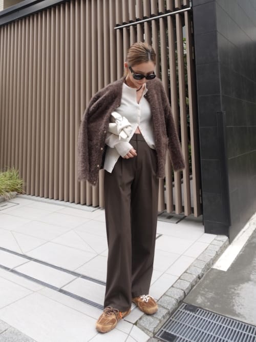 Silkwool Knit Cardigan（ニット/セーター）｜TODAYFUL