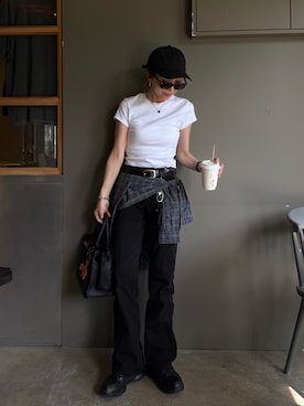 「HERMES（エルメス）のアイテム」を使った、Oo.hiro.oOさん（レディース・159cm）の春コーディネート