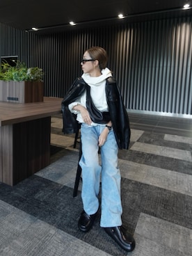 「アイテム（その他トップス）」を使った、Oo.hiro.oOさん（レディース・159cm）の秋コーディネート