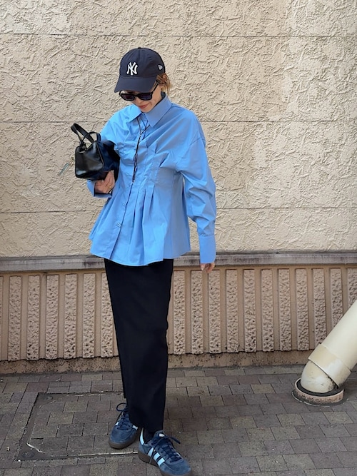 「SUGAR BISKET（シュガービスケット）のニットタイトスカート（スカート）」を使った、Oo.hiro.oOさん（レディース・159cm）の春コーディネート