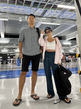 「CAVEZA ROSSO（カベサ ロッソ）のアイテム」を使った、Oo.hiro.oOさん（レディース・159cm）の夏コーディネート