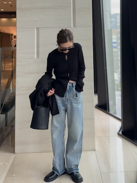 「アイテム（ピアス（両耳用））」を使った、Oo.hiro.oOさん（レディース・159cm）の秋コーディネート