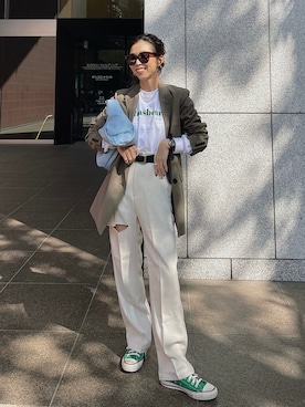 Oo.hiro.oOさん（レディース・159cm）の春コーディネート