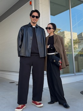 「anuke（アンヌーク）のアイテム」を使った、Oo.hiro.oOさん（レディース・159cm）の春コーディネート