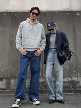 「Ray-Ban（レイバン）のアイテム」を使った、Oo.hiro.oOさん（レディース・159cm）の春コーディネート