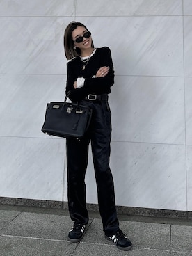 「HERMES（エルメス）のアイテム（バッグ）」を使った、Oo.hiro.oOさん（レディース・159cm）の春コーディネート