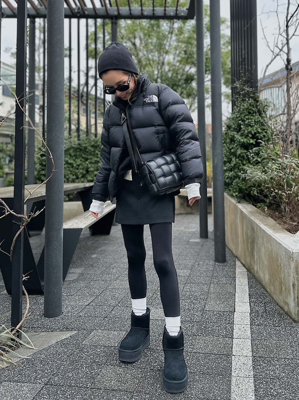 THE NORTH FACE ブラックハイカットブーツ THE NORTH FACE ブラック ハイカットブーツ