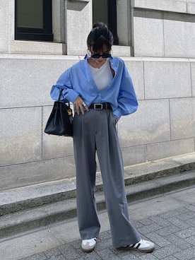 「CAVEZA ROSSO（カベサ ロッソ）のアイテム」を使った、Oo.hiro.oOさん（レディース・159cm）の春コーディネート