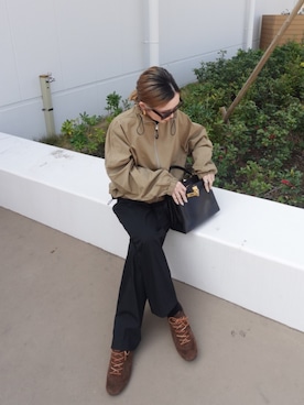 「アイテム（アイシャドウ）」を使った、Oo.hiro.oOさん（レディース・159cm）の春コーディネート