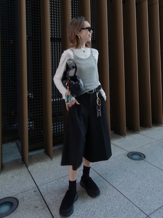 「TODAYFUL(トゥデイフル)のUseful Key Charm(キーケース/キーアクセサリー)」を使った、Oo.hiro.oOさん(レディース・159cm)の秋コーディネート