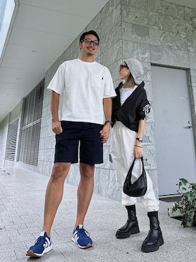 「雨」｜「アイテム（ジャケット/アウター）」を使った、Oo.hiro.oOさん（レディース・159cm）の夏コーディネート