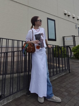 「アイテム（ヘアバンド）」を使った、Oo.hiro.oOさん（レディース・159cm）の秋コーディネート