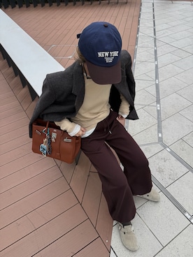 「BIRKENSTOCK(ビルケンシュトック)のアイテム」を使った、Oo.hiro.oOさん(レディース・159cm)の秋コーディネート