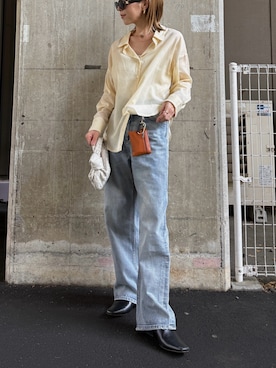 「coca（coca）（コカ）のアイテム」を使った、Oo.hiro.oOさん（レディース・159cm）の春コーディネート