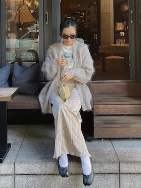 「ANOGH（アノフ）のアイテム」を使った、Oo.hiro.oOさん（レディース・159cm）の秋コーディネート