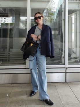 「Dior（ディオール）のアイテム」を使った、Oo.hiro.oOさん（レディース・159cm）の春コーディネート