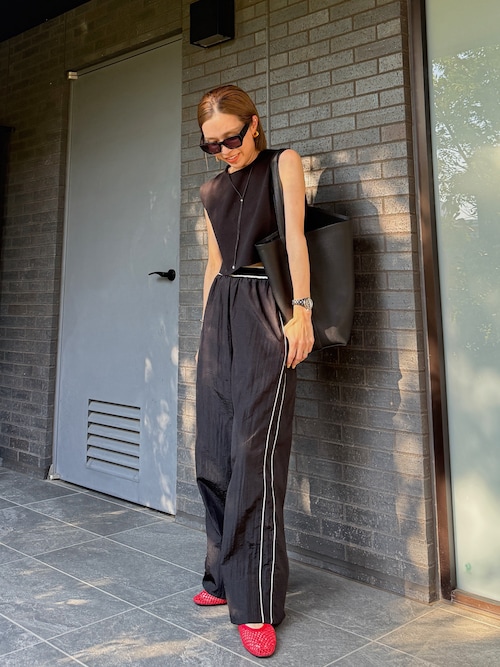 TODAYFUL Smooth Short Tops ブラック TODAYFUL(トゥデイフル) / Life's online store（ライフズ