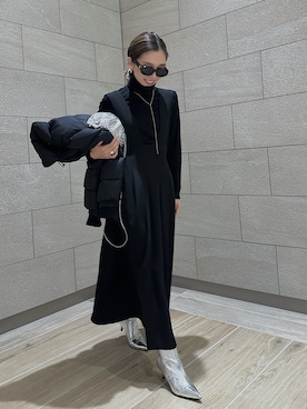「URBAN RESEARCH ROSSO WOMEN（アーバンリサーチ　ロッソ）のアイテム」を使った、Oo.hiro.oOさん（レディース・159cm）の冬コーディネート
