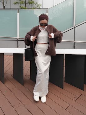 Oo.hiro.oOさん（レディース・159cm）の冬コーディネート